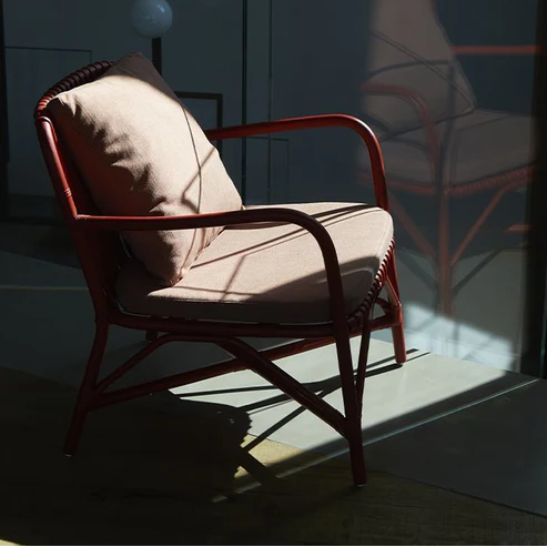 Ananya Handcrafted Cane Chair for Living Room