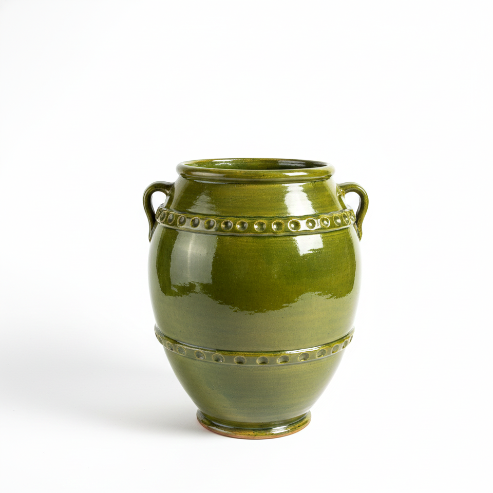 Chandor Rustic Handcrafted Terracotta Statement Pot