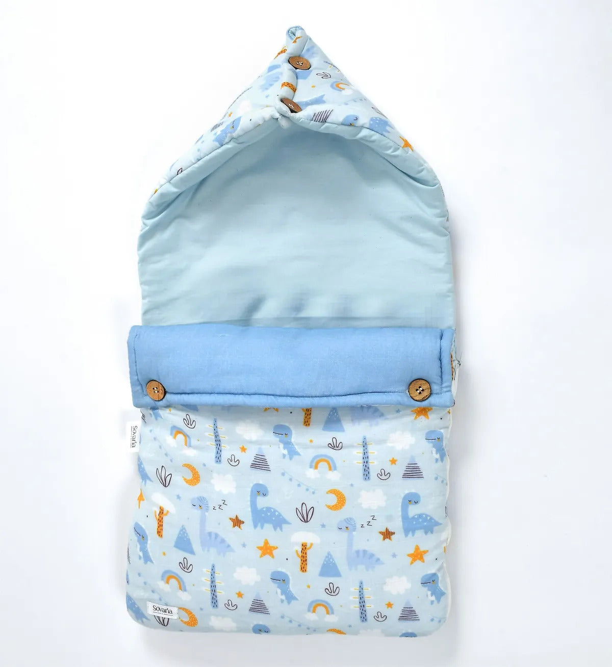 Sovana Dinoland 3-in-1 Muslin Carrier Nest & Sleeping Bag