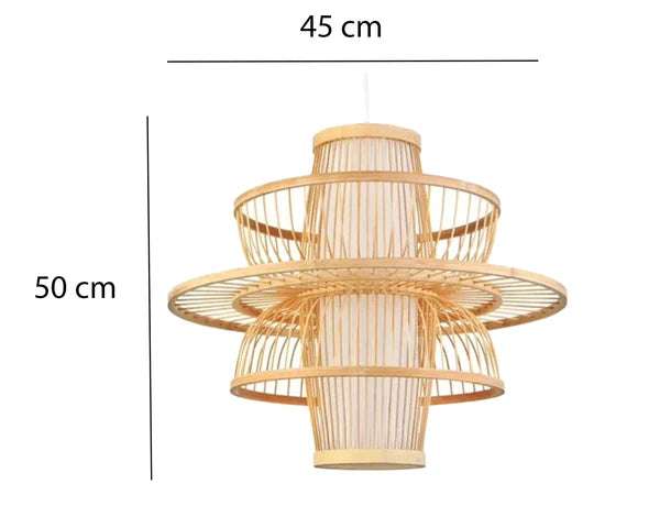 Ganesh Bamboo Rattan Hanging Light