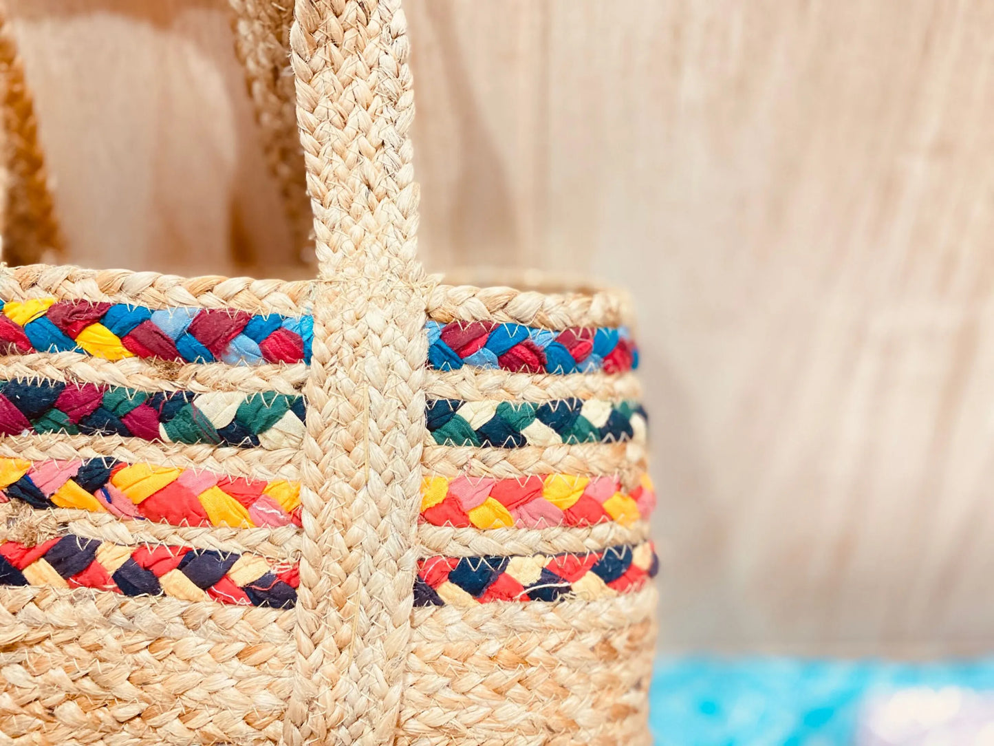 Natural Jute & Cotton Handcrafted Handbag