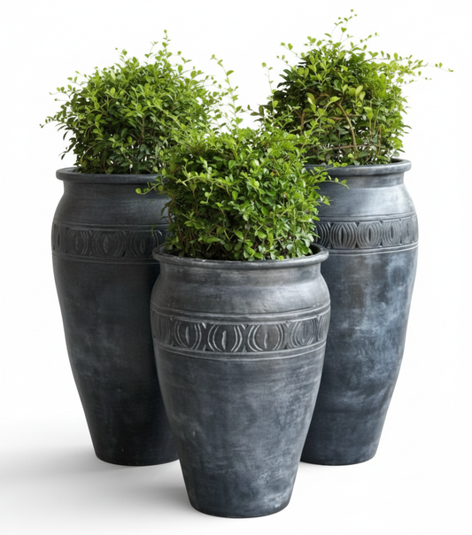 Glorious Konkan Terracotta Handcrafted Garden Urn