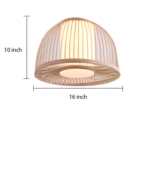 Handcrafted Wicker Rattan Pendant Light Ley
