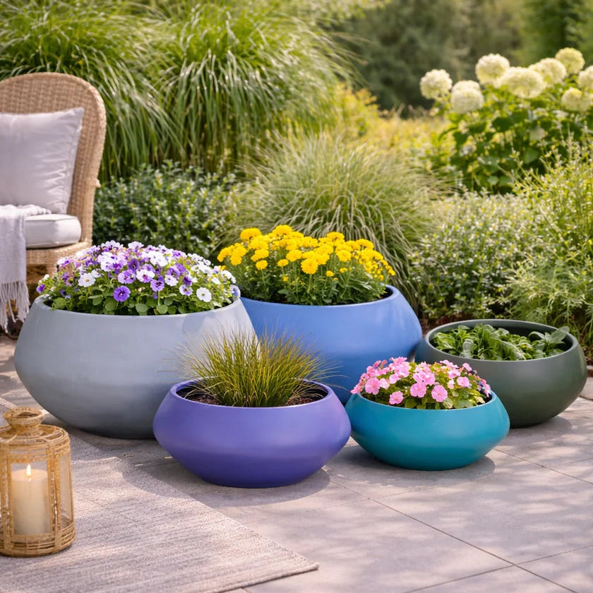 Lotus Fiber Planters Premium FRP