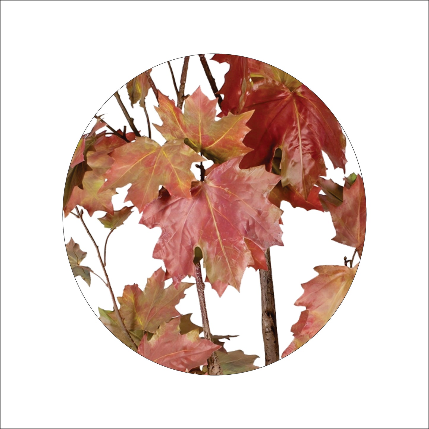 Premium Artificial Autumn Maple Tree 59"
