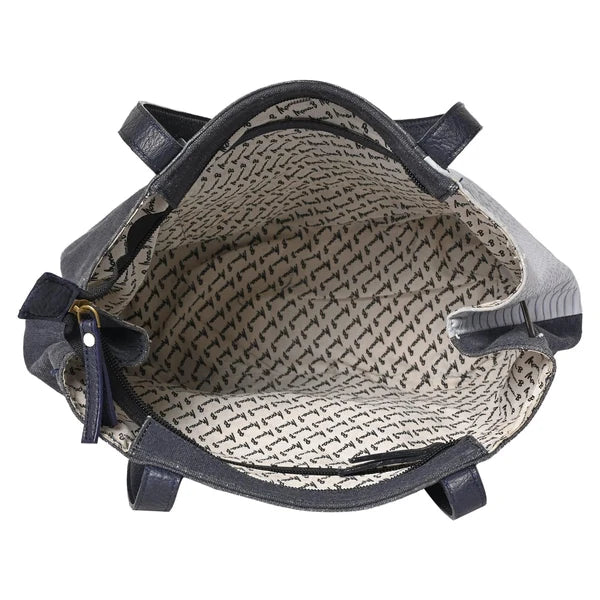 Mischa Handbag: Denim