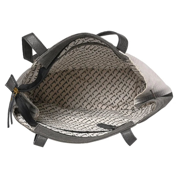 Mischa Handbag: Gunmetal