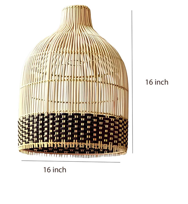 Nimit Bamboo Cane Hanging Light