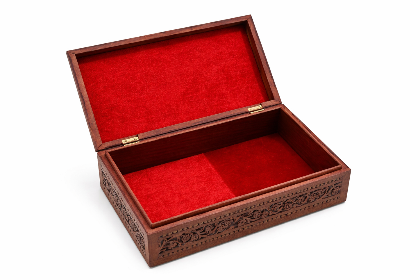 Premium Mughal Hand-Carved Sheesham Wood Box