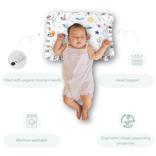 Sovana Premium 4-Piece Baby Cot Combo Pets of the Galaxy