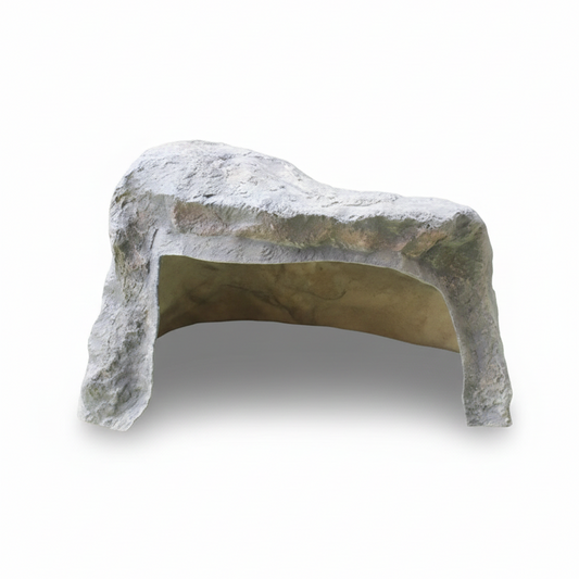 Large Robo Rock Diamond – 33" Decorative Landscape Sculpture