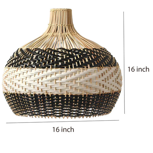 Handcrafted Bamboo Cane Pendant Light Sadhil