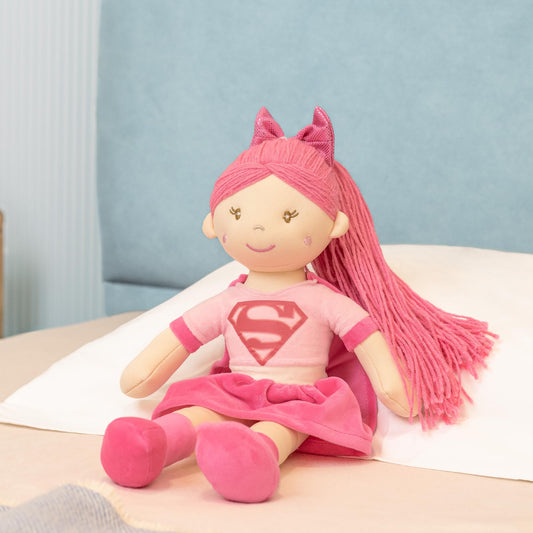 Mirada Official DC Comics Supergirl Rag Doll Plush Toy – 38cm