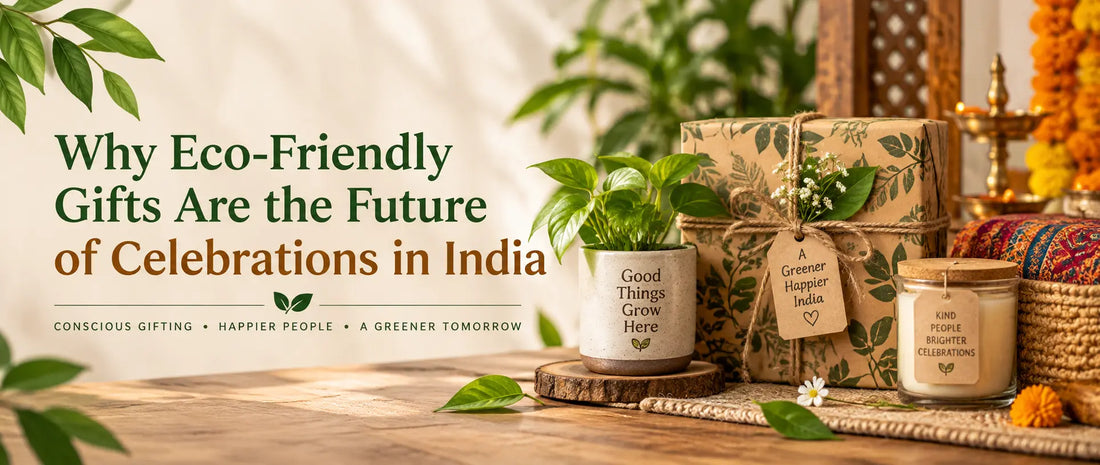 Why Eco-Friendly Gifts Are the Future of Celebrations in India