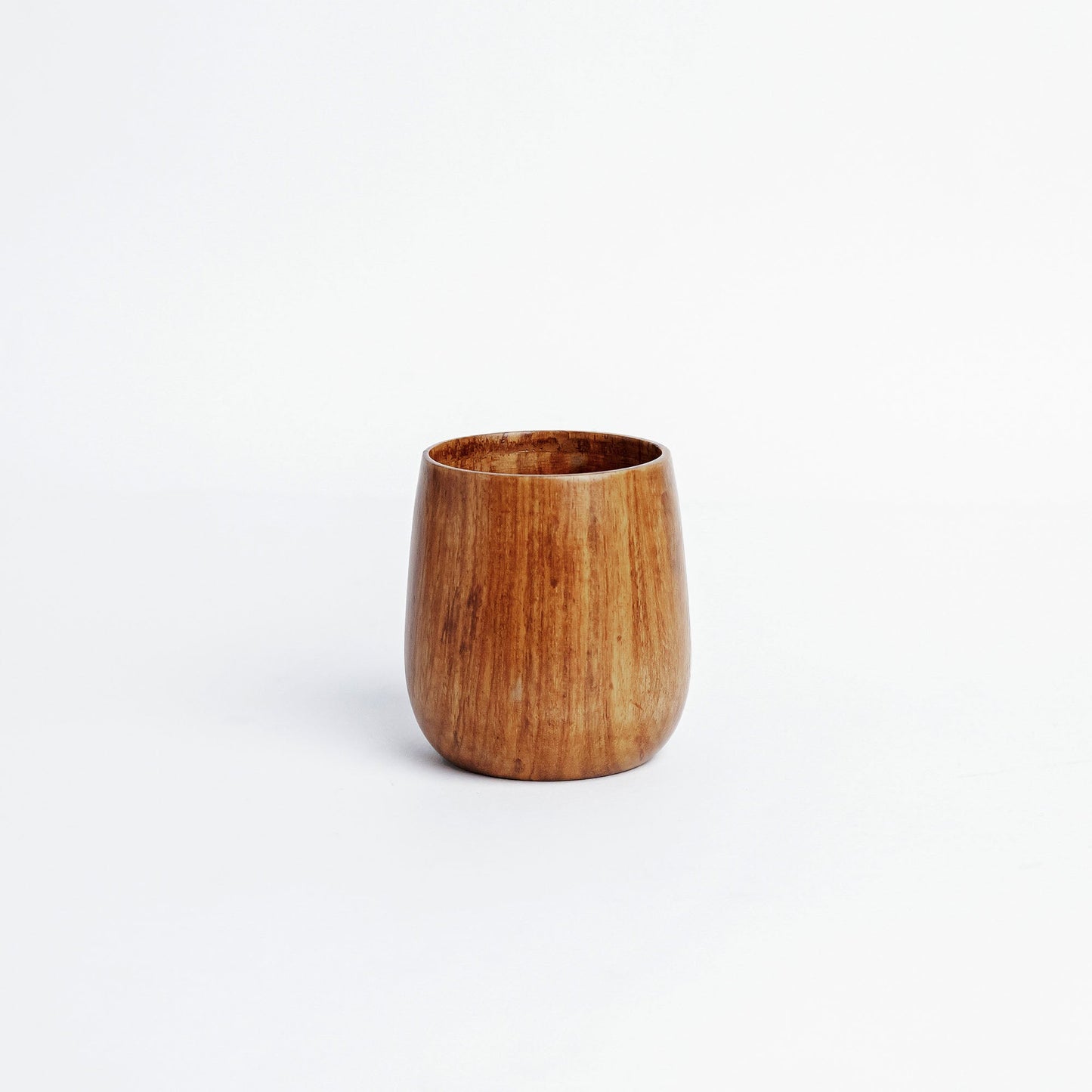 Azulik Sheesham Wood Glass Set | Handcrafted Wooden Tumbler Set of 6