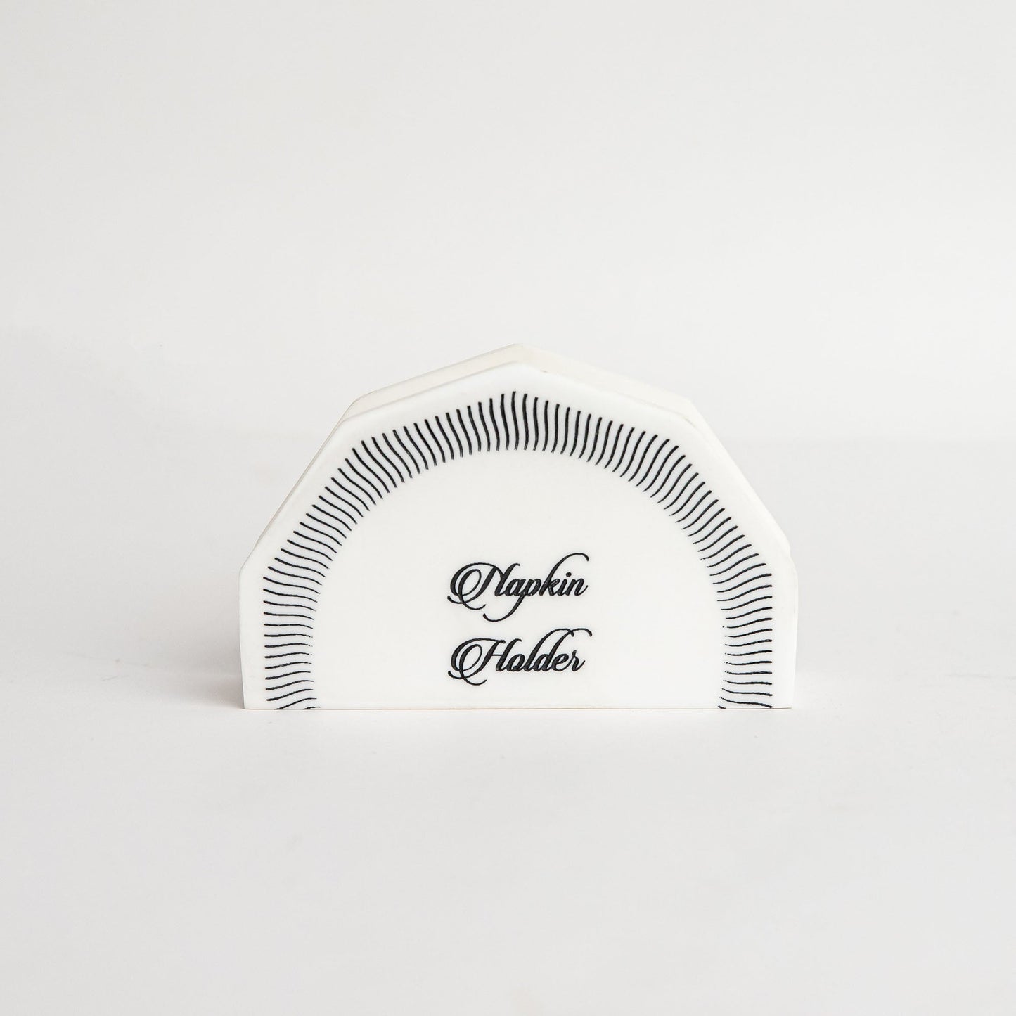 Viola Marble Napkin Holder Geometric Tissue Stand