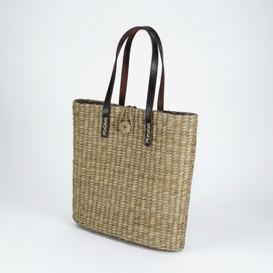 Handwoven Kauna Grass Shoulder Bag