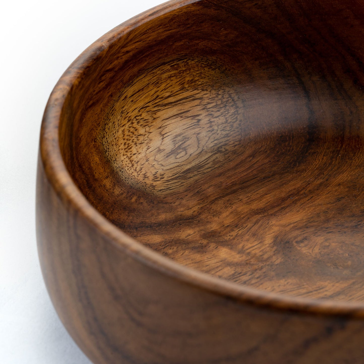 Baro Sheesham Wood Medium Round Serving Bowl