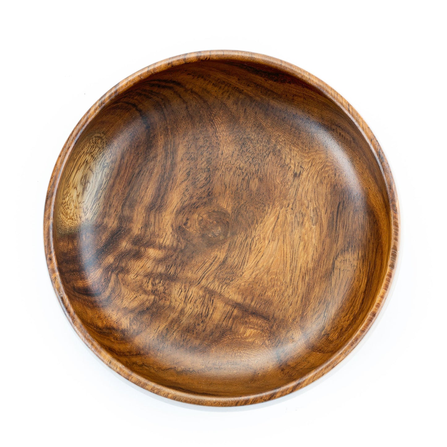 Baro Sheesham Wood Medium Round Serving Bowl
