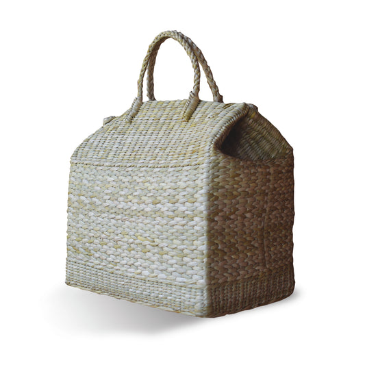 Handwoven Kauna Grass Picnic Bag