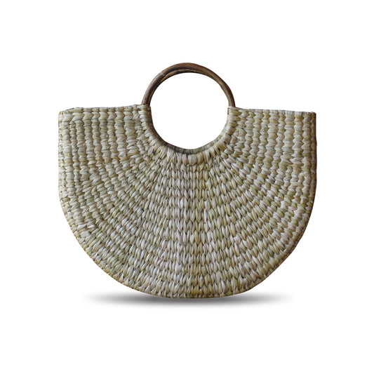 Handwoven Kauna Grass U-Bag