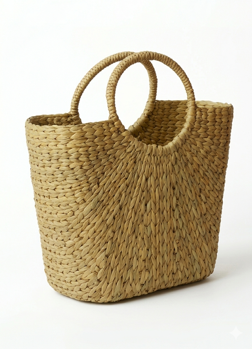 Handwoven Kauna Grass Mini Handbag