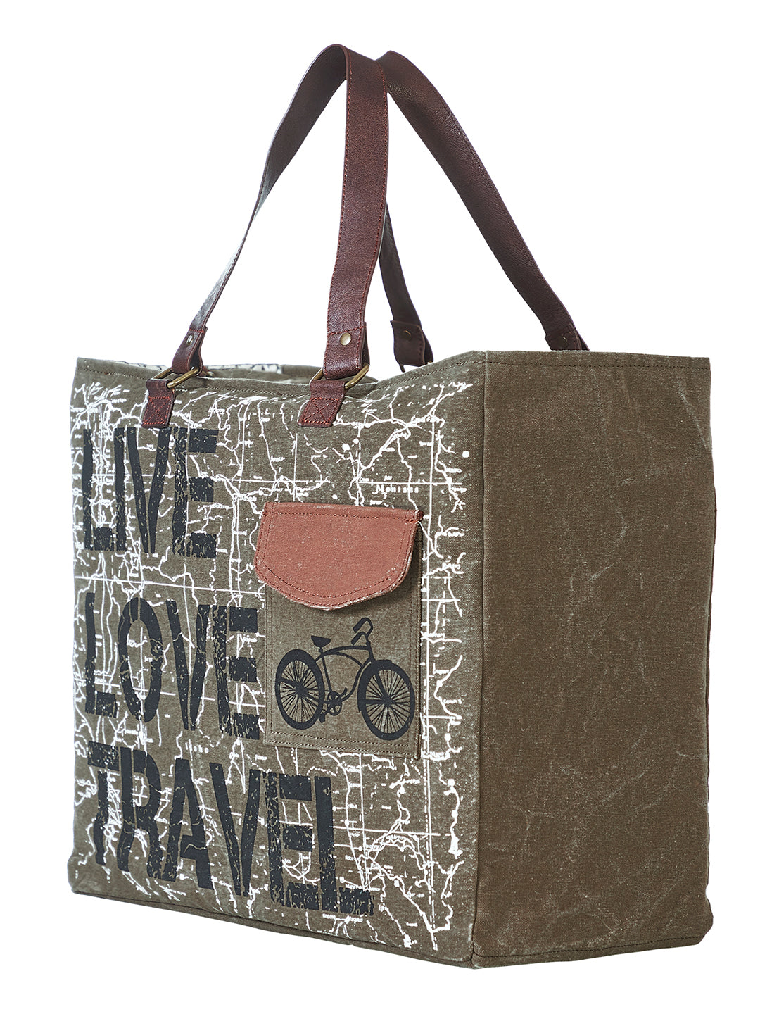 Live Love Travel Weekender Handbag For Men & Women