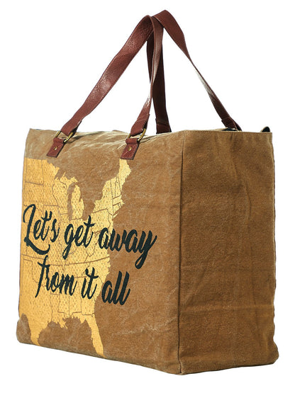 Let’s Get Away Weekender Handbag For Men & Women