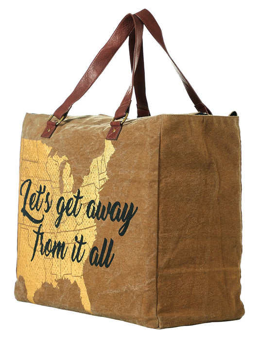 Let’s Get Away Weekender Handbag For Men & Women