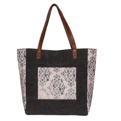 Large Canvas Handbag & Crossbody Bag | Vintage Shoulder Tote