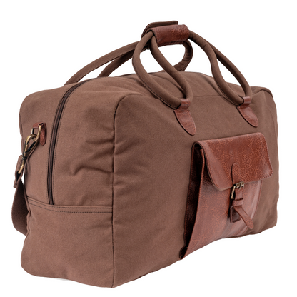 Cord Duffle Bag For Men & Women – Chocolate