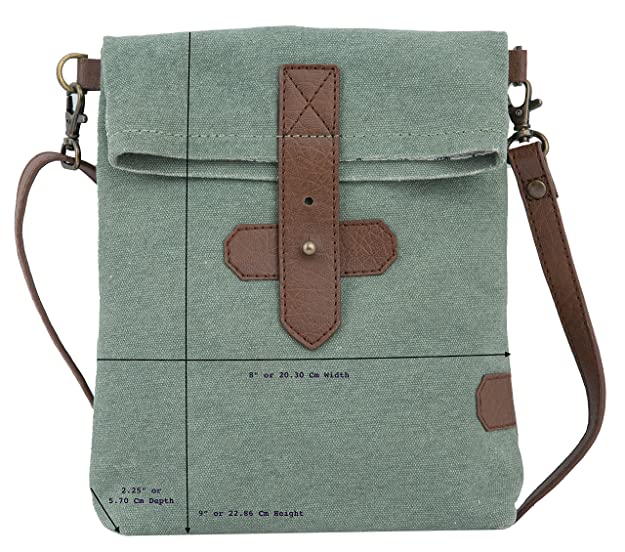 Artaflora – 100% Cotton Canvas Small Messenger Crossbody Vintage Sling Bag with Stylish Design for Women