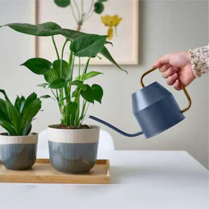 Sleek Metal Watering Can