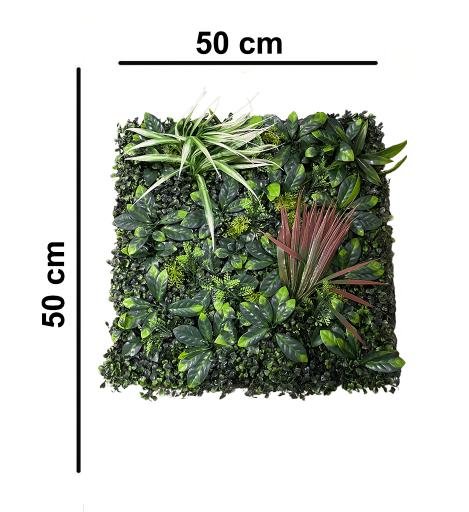 Blooming Green Vertical Garden 50cmx50cm
