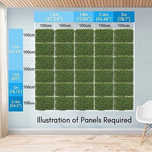 Spring Sunshine Vertical Garden 100cmx100cm