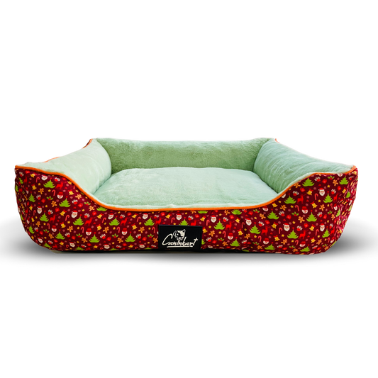 Ultra-Soft Round Dog Fur Bed | Cozy Anti-Anxiety Nest