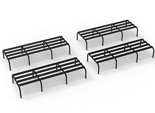 Single Tier Pipe Plant Stand – Minimal Iron Frame