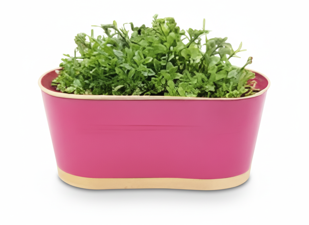 Iron Oval Hanging Pot