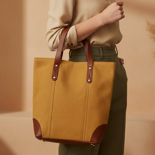 Cleveland Handbag for Women – Mustard