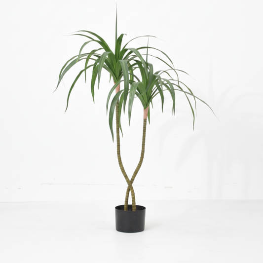 Dracaena Fragrans Faux Plant 47″– Air-Purifying Elegance for Home & Office