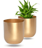 Classic Metal Pot – Gold, Black, Copper & Dual Finish