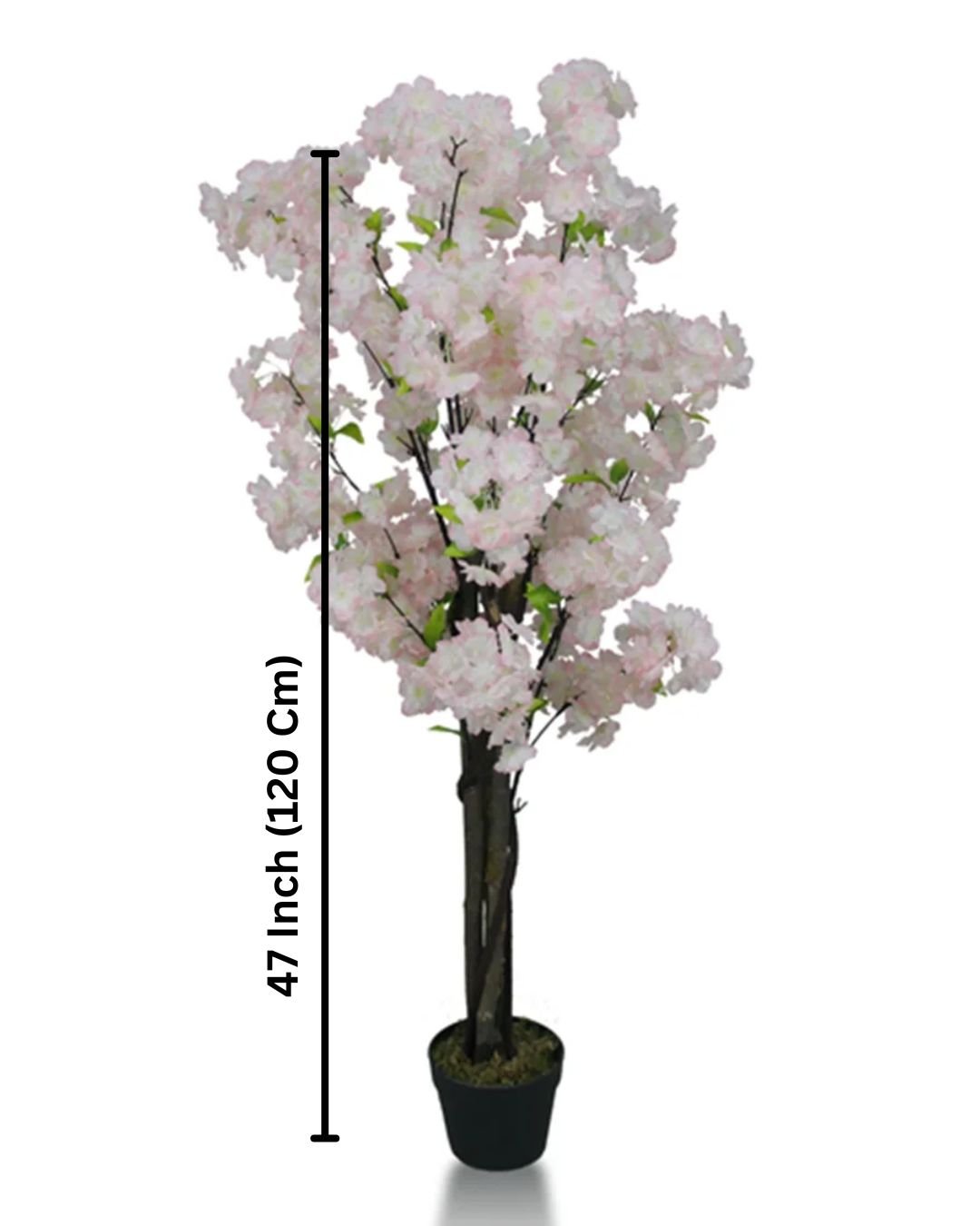 Premium Winter Cherry Faux Plant – 47.24-Inch Tropical Decor