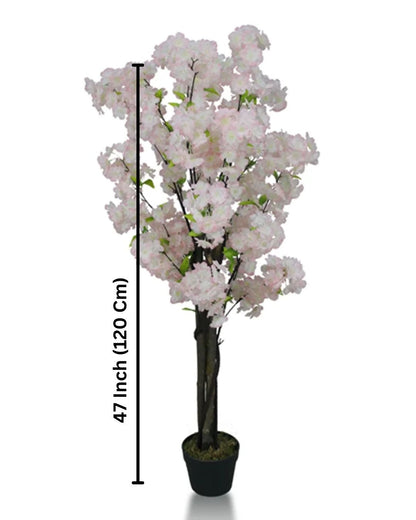 Premium Winter Cherry Faux Plant – 47.24-Inch Tropical Decor