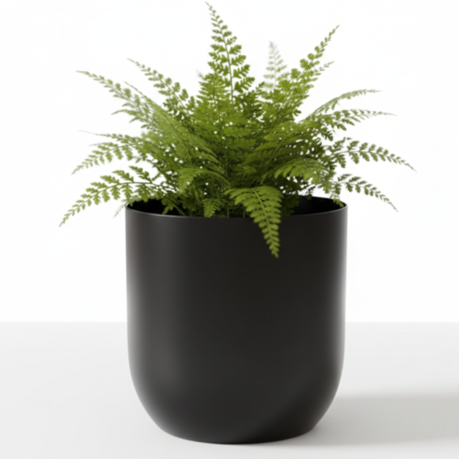 Classic Metal Pot – Gold, Black, Copper & Dual Finish