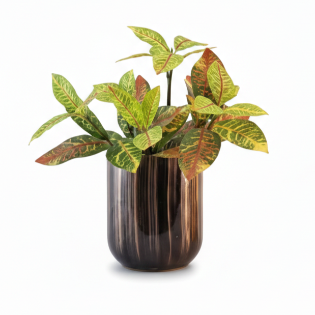 Classic Metal Pot – Gold, Black, Copper & Dual Finish