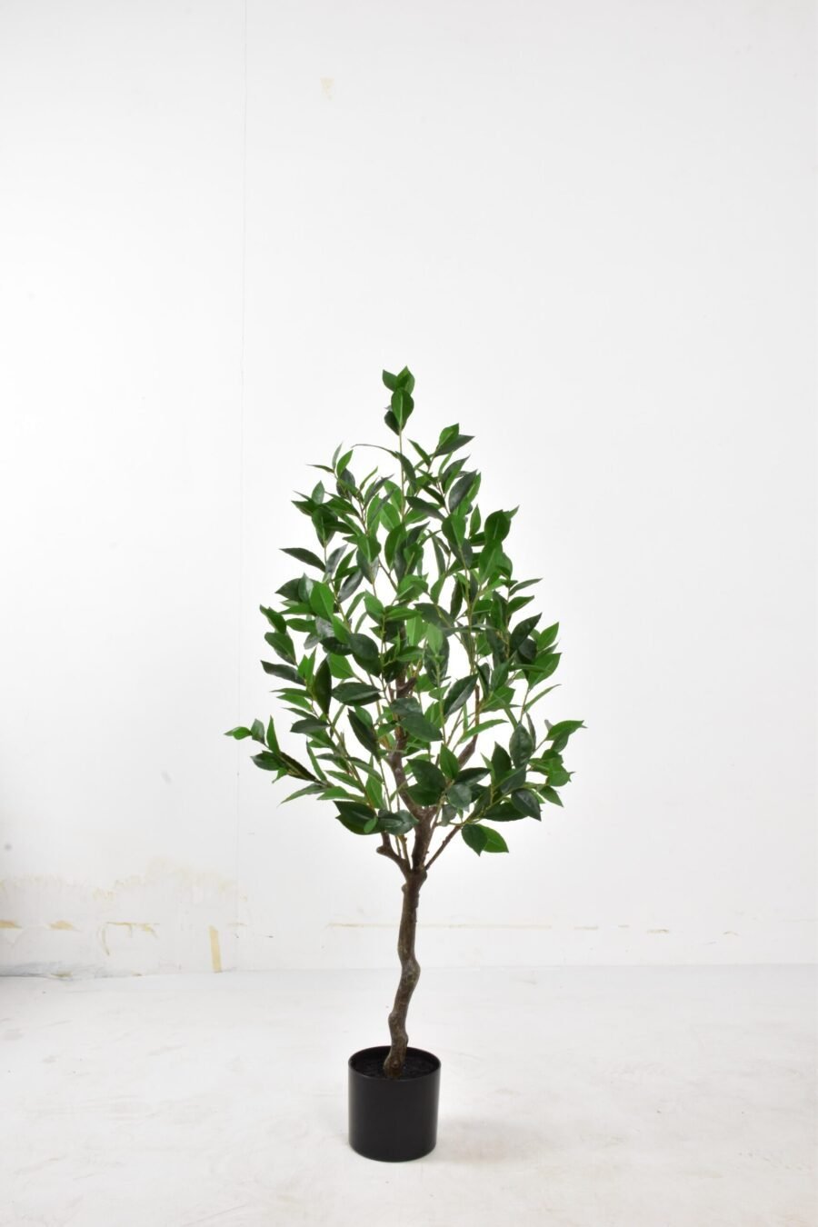 Artificial Laurel Plant – 47″ Faux Green Laurel Tree for Elegant Home And Office Decor