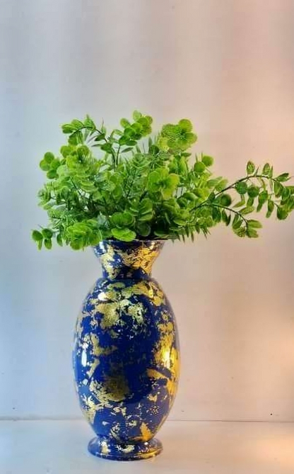 Large Handcrafted Metal Vase