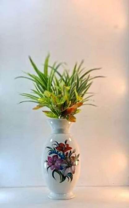 Large Handcrafted Metal Vase