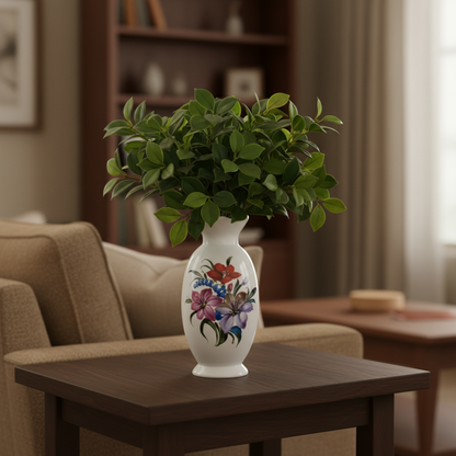 Large Handcrafted Metal Vase