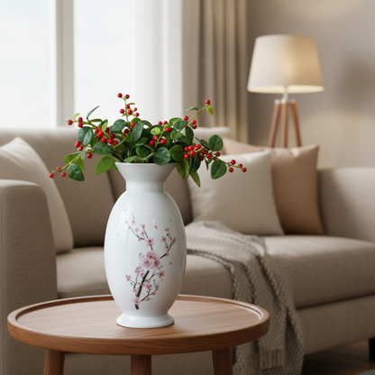 Large Handcrafted Metal Vase